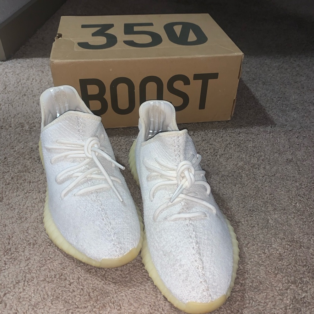 AUTHENTIC Adidas Yeezy Used Mens Sz 11 Cream